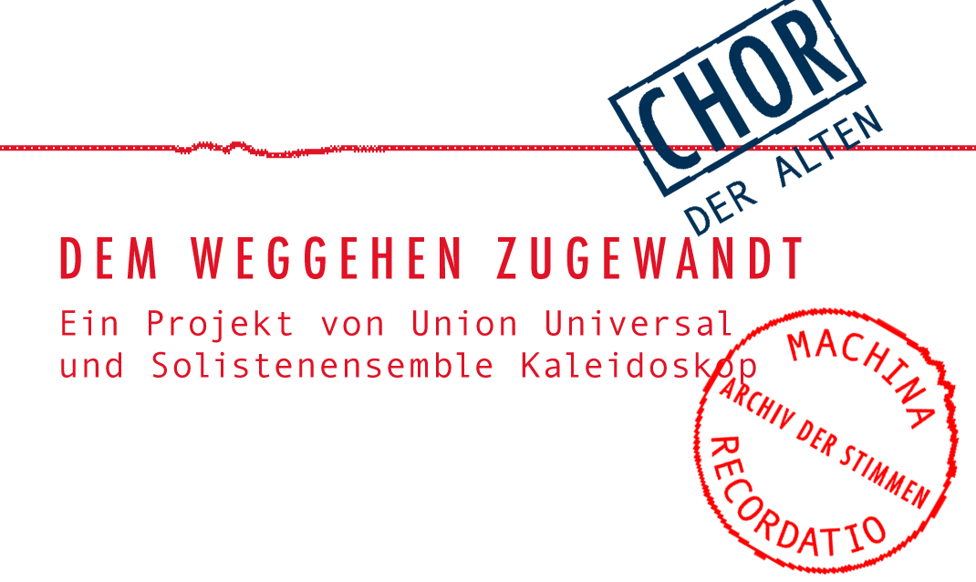 DEM WEGGEHEN ZUGEWANDT